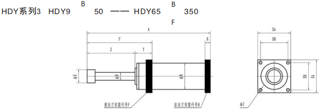 HDY-Heavy duty customized hydraulic buffer series(HD3)
